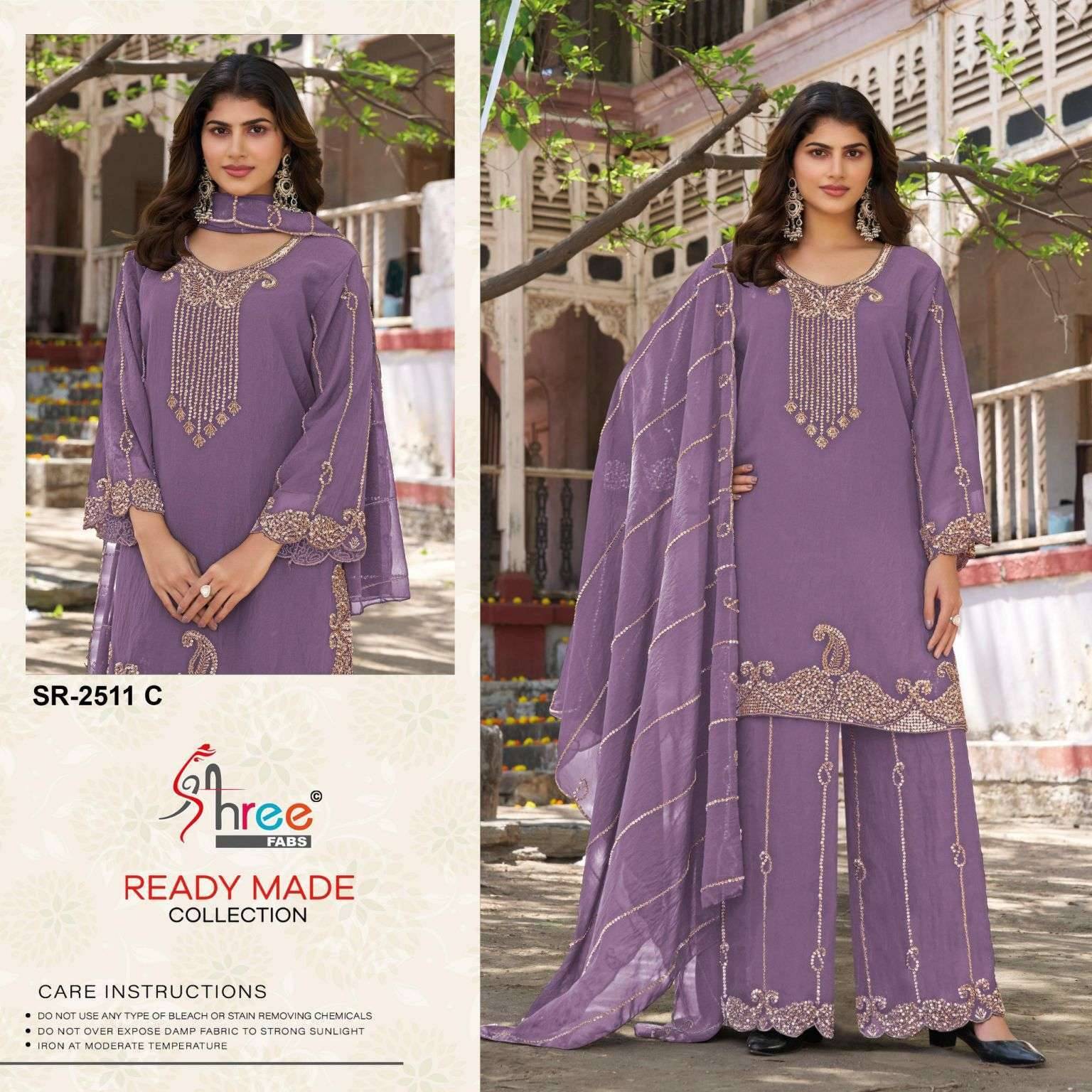 2511 Colors BY Shree fabs 2511 a TO 2511 d SERIES Pakistani Stylish Beautiful Colourful Printed & mass chiffon readymade Dresses At Wholesale Price